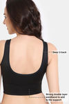 Zivame Double Layered Non Wired 3/4Th Coverage Bra Top With Removable Cookies - Tap Shoe — thumbnail 6